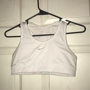 White Dri-Fit Nike Sports Bra